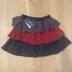 Kids Polo Ralph Lauren plaid skirt size 7